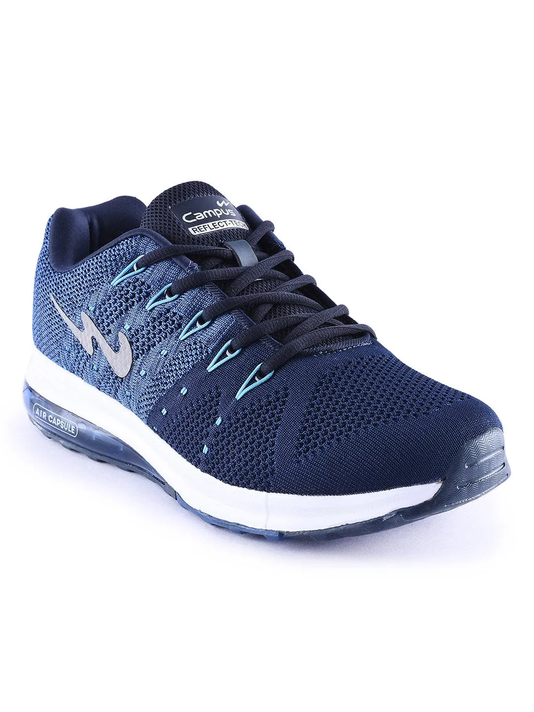 PERIS Navy Men's Running Shoes sold by Campus Shoes product image thumbnail 2