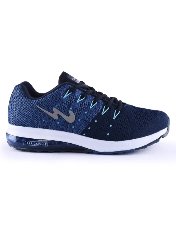 PERIS Navy Men's Running Shoes sold by Campus Shoes