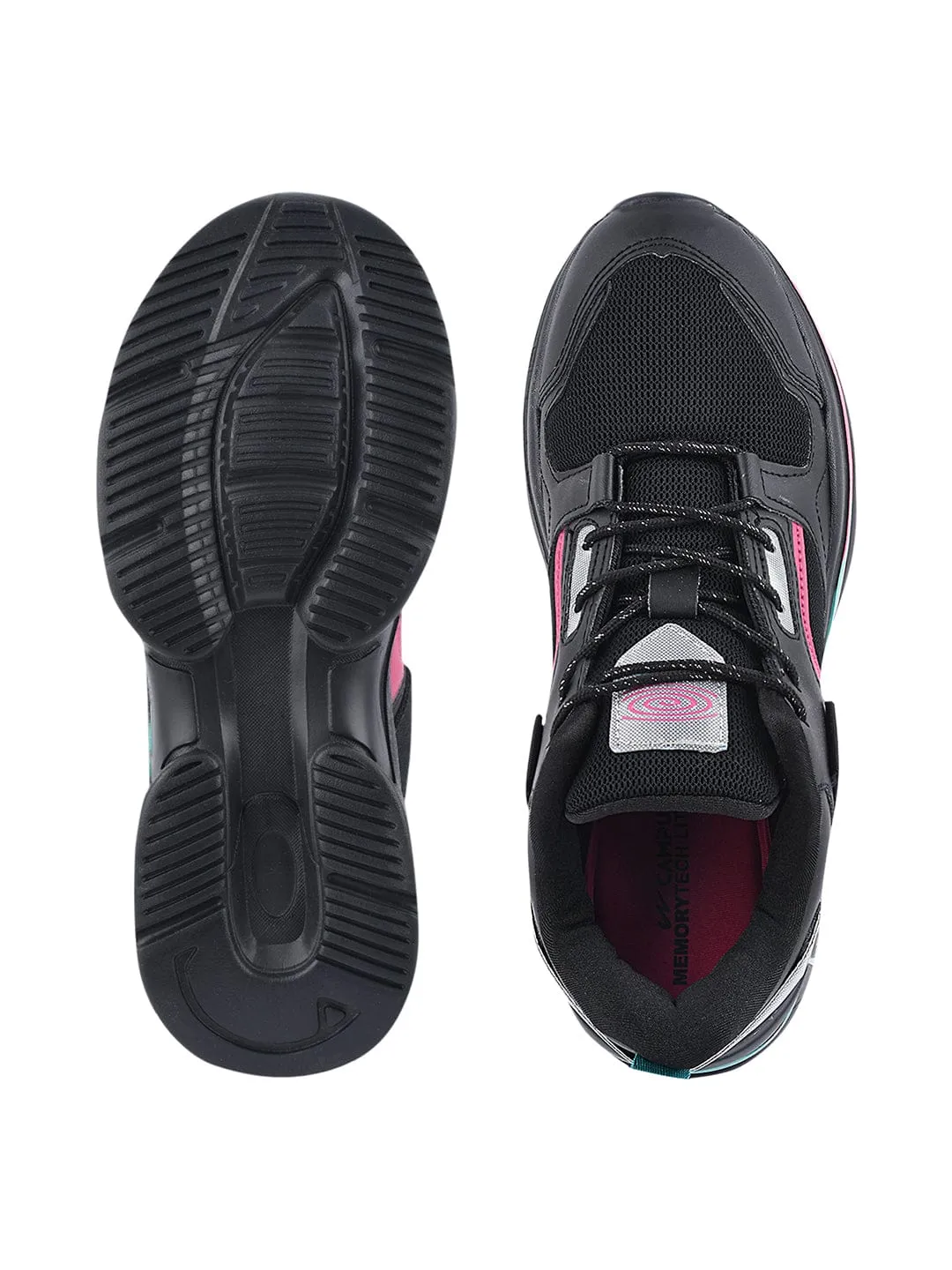 BROWNIE Black Women's Sneakers sold by Campus Shoes product image thumbnail 5