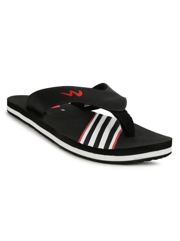 GC-1020B Black Men's Flip Flops sold by Campus Shoes