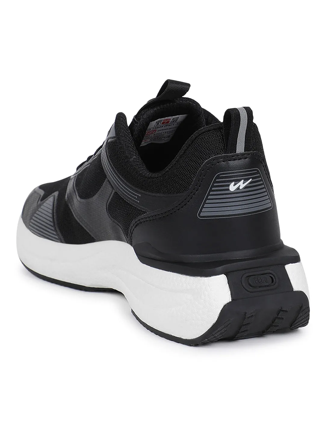 BALLET Black Men's Running Shoes sold by Campus Shoes product image thumbnail 3