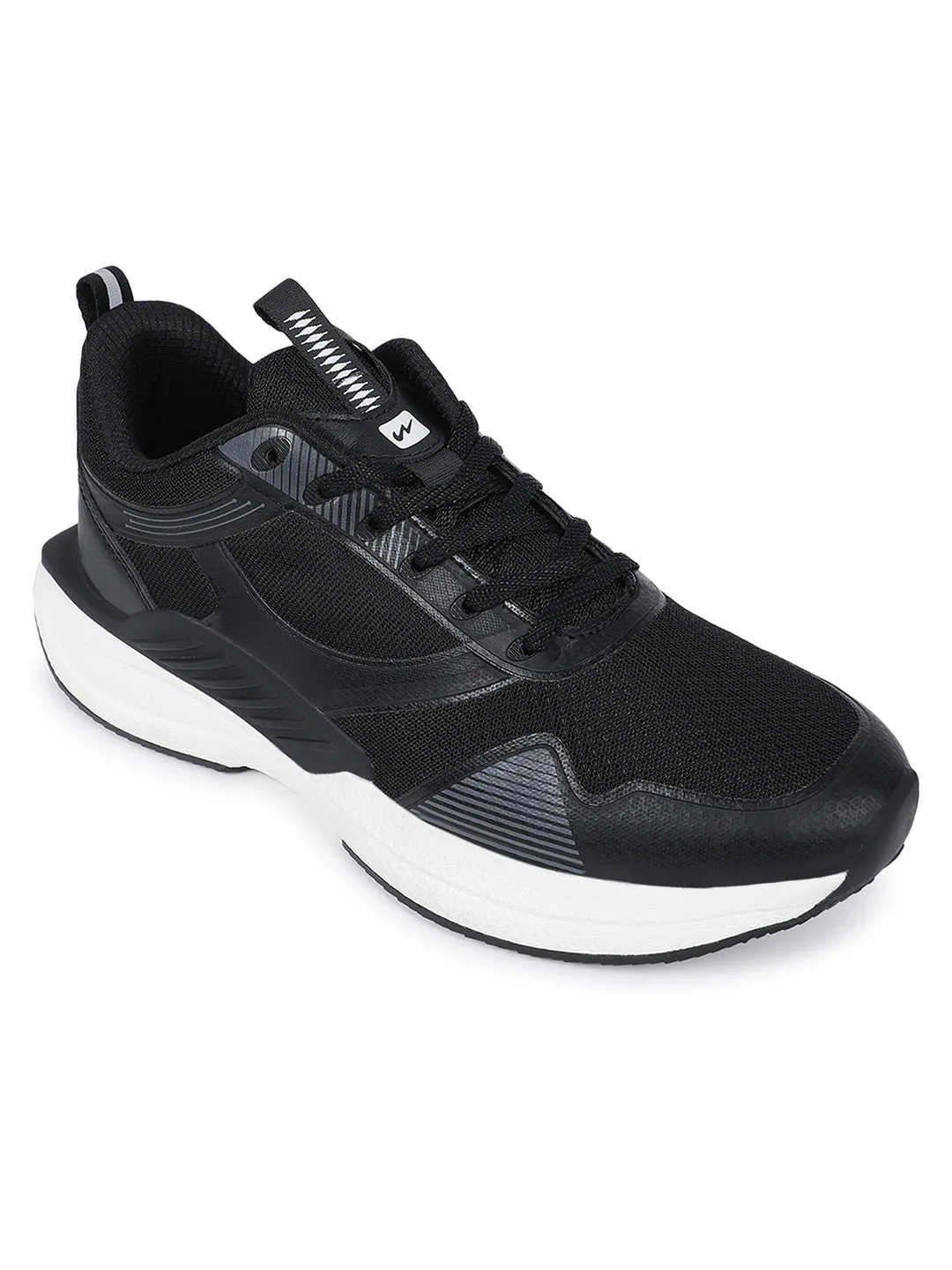 BALLET Black Men's Running Shoes sold by Campus Shoes product image thumbnail 2