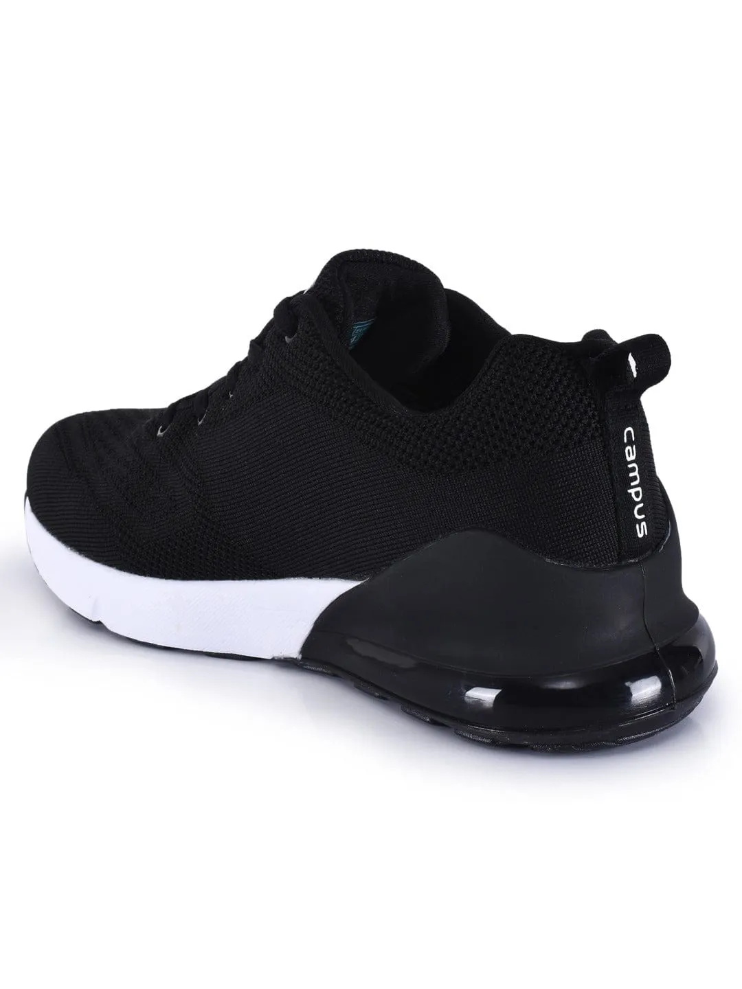 NORTH PLUS Black Men's Running Shoes sold by Campus Shoes product image thumbnail 3