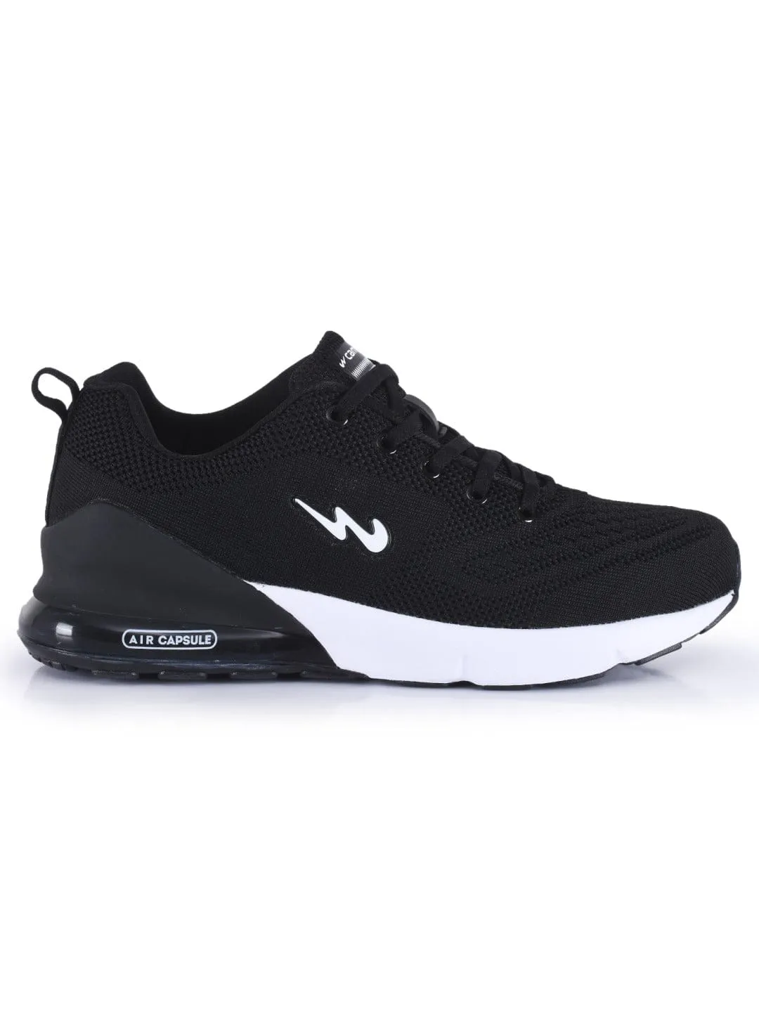 NORTH PLUS Black Men's Running Shoes sold by Campus Shoes