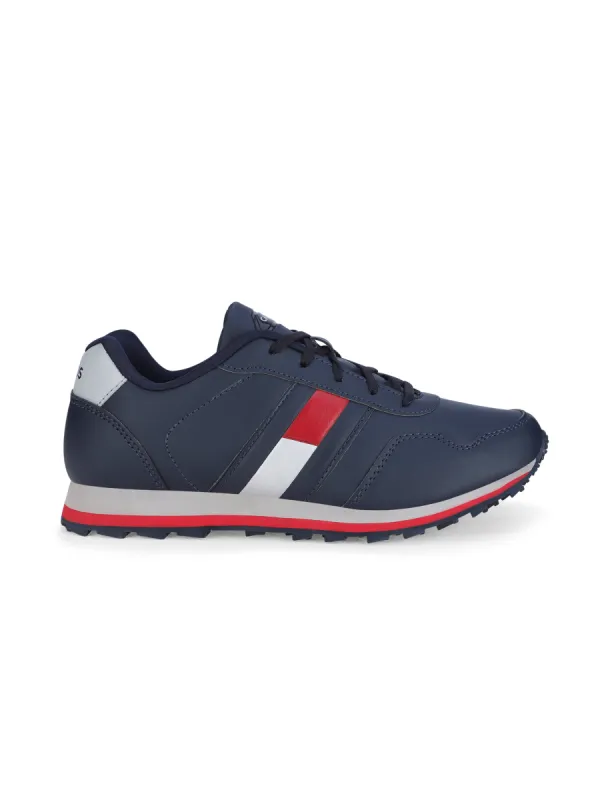 LAWRENCE Navy Men's Casual Shoes sold by Campus Shoes