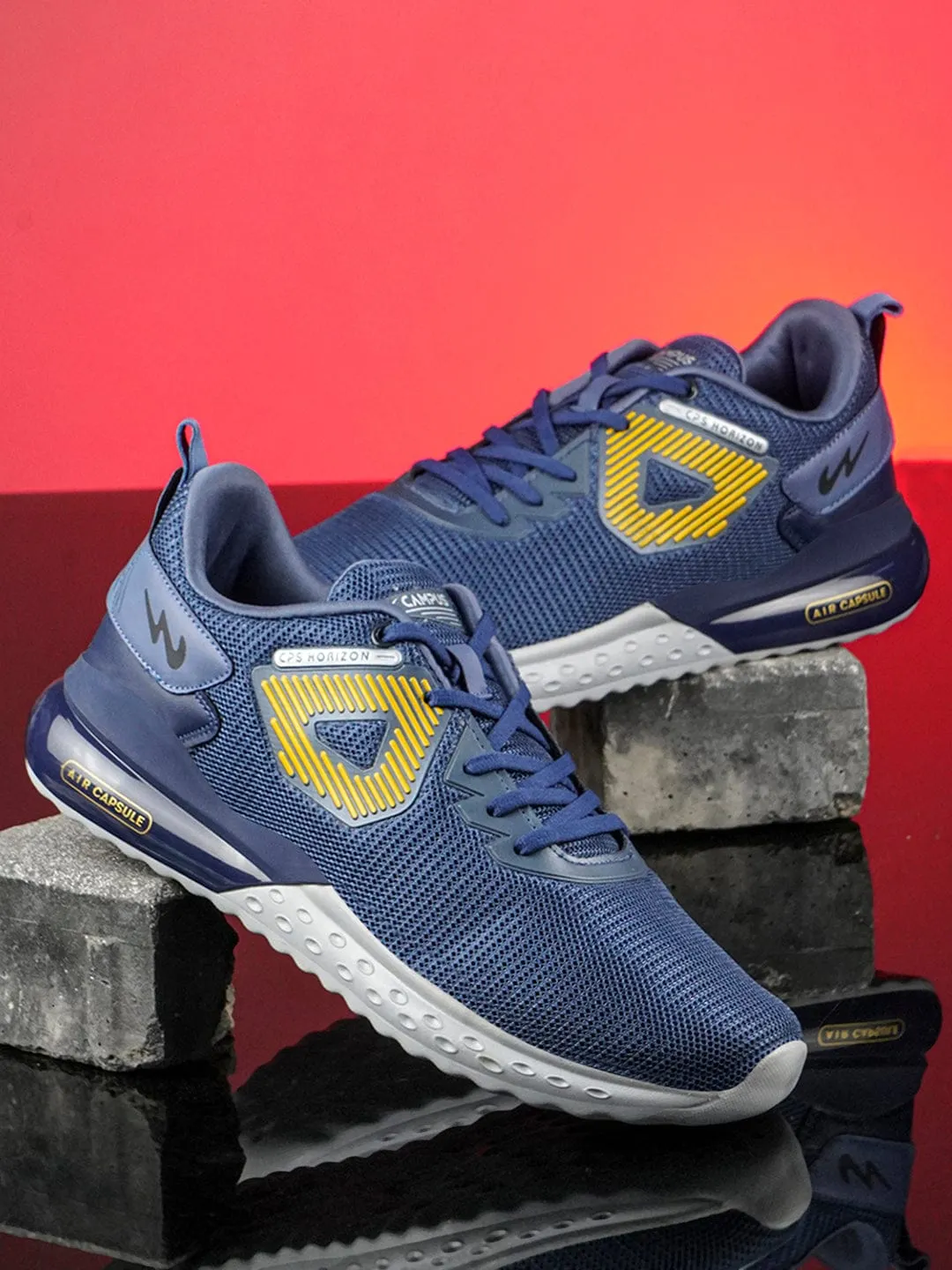 DRIP Blue Men's Running Shoes sold by Campus Shoes product image thumbnail 5