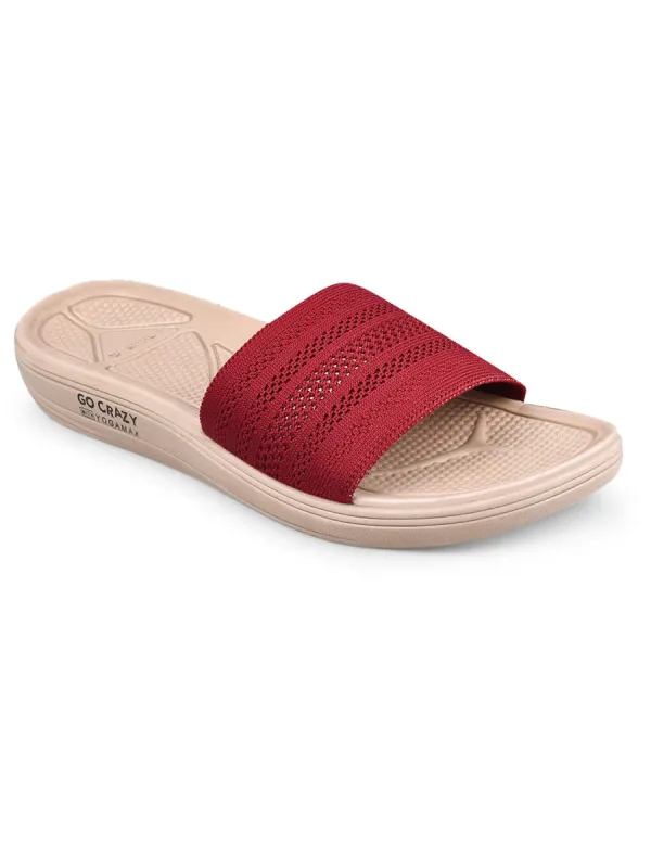 SL-404L-A Red  Women's Slides sold by Campus Shoes