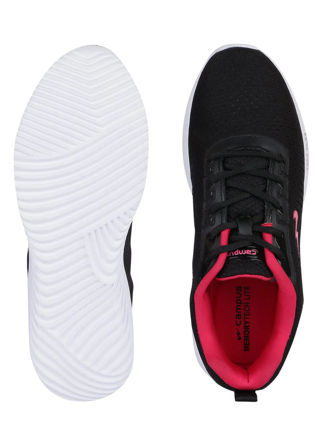 JESSICA Black Women Running Shoes sold by Campus Shoes product image thumbnail 5