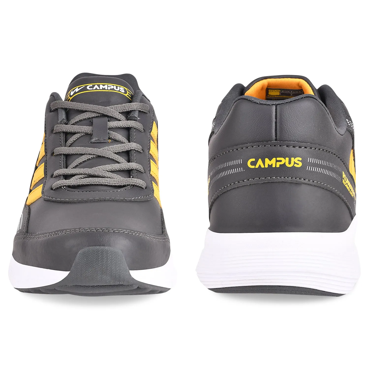 REGULAR Grey Men's Running Shoes sold by Campus Shoes product image thumbnail 4