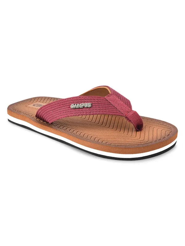 GC-1005C Brown Men's Flip Flops sold by Campus Shoes