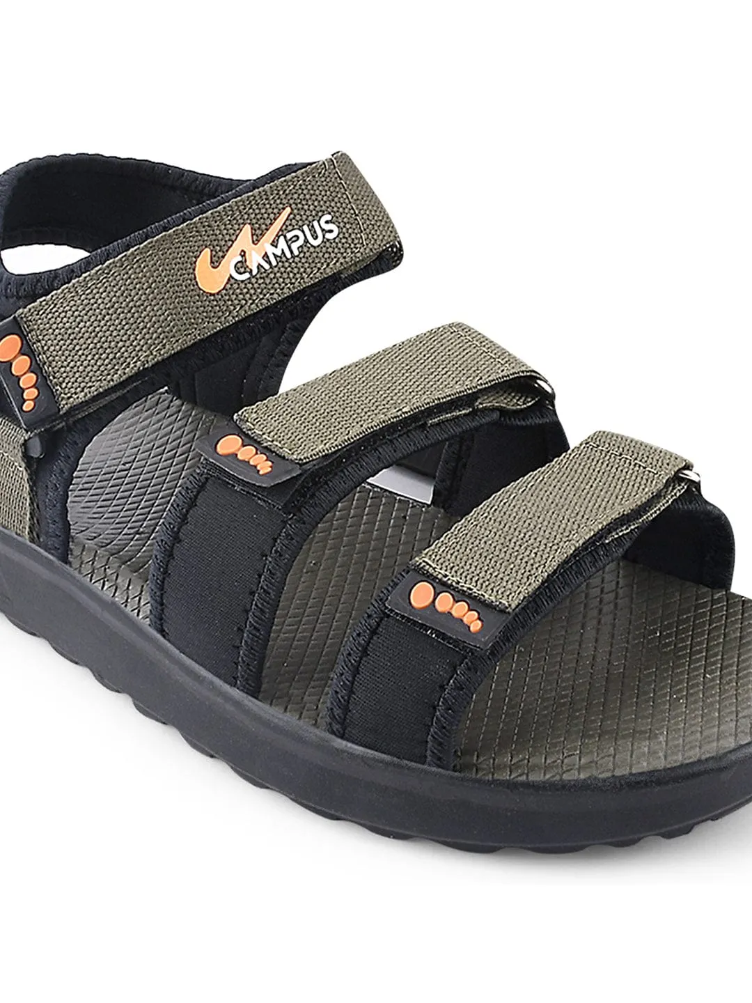 CAMP MAX Green Men's Sandals sold by Campus Shoes product image thumbnail 5