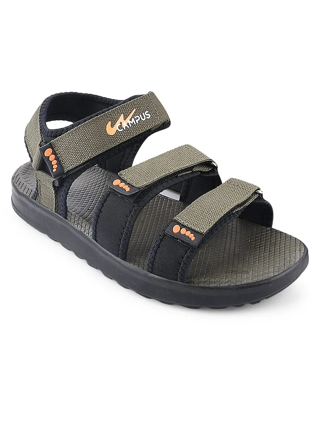 CAMP MAX Green Men's Sandals sold by Campus Shoes product image thumbnail 2