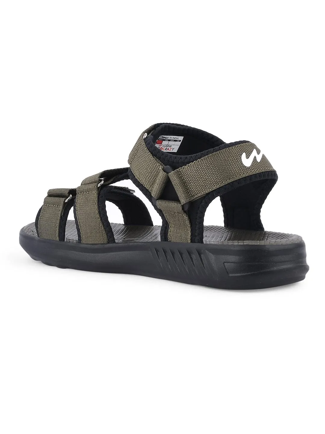 CAMP MAX Green Men's Sandals sold by Campus Shoes product image thumbnail 3