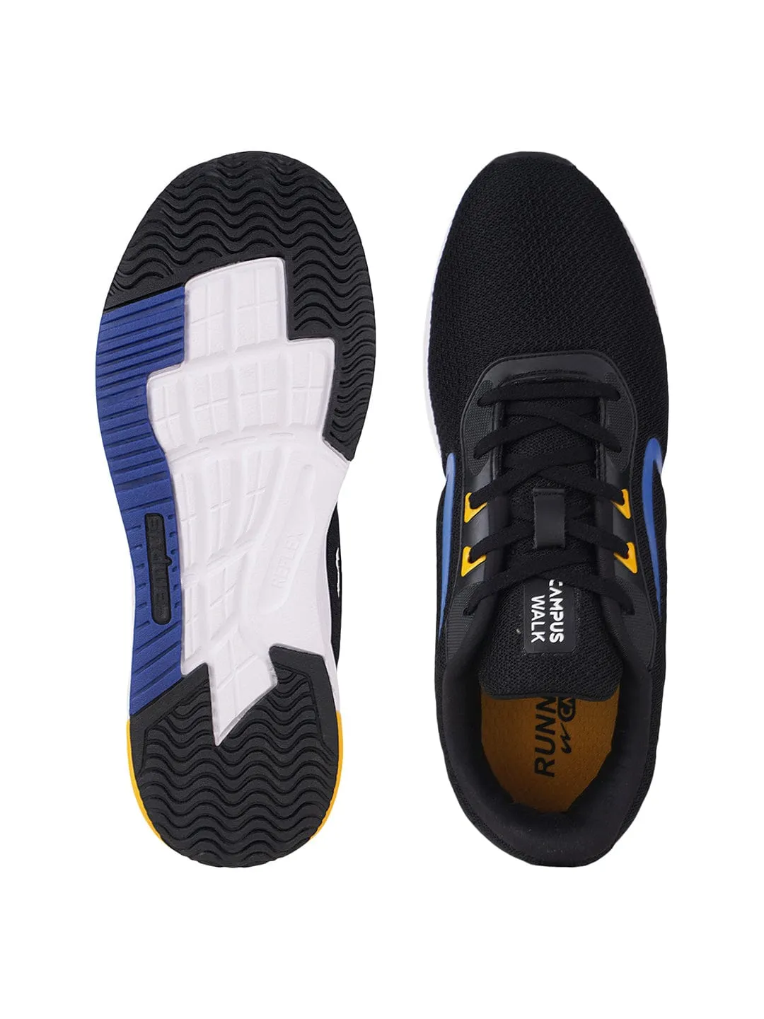 CAMP KARL Black Men's Sports Shoes sold by Campus Shoes product image thumbnail 4