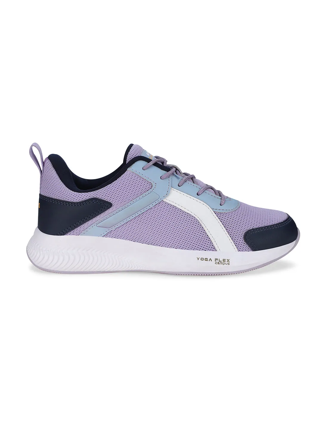 KRYSTEL Purple Women's Running Shoes sold by Campus Shoes