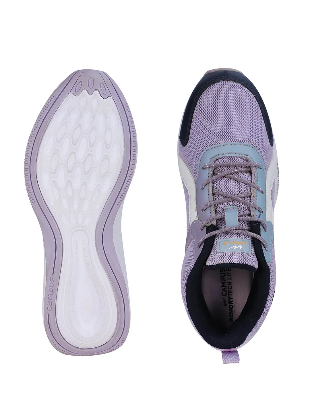 KRYSTEL Purple Women's Running Shoes sold by Campus Shoes product image thumbnail 5