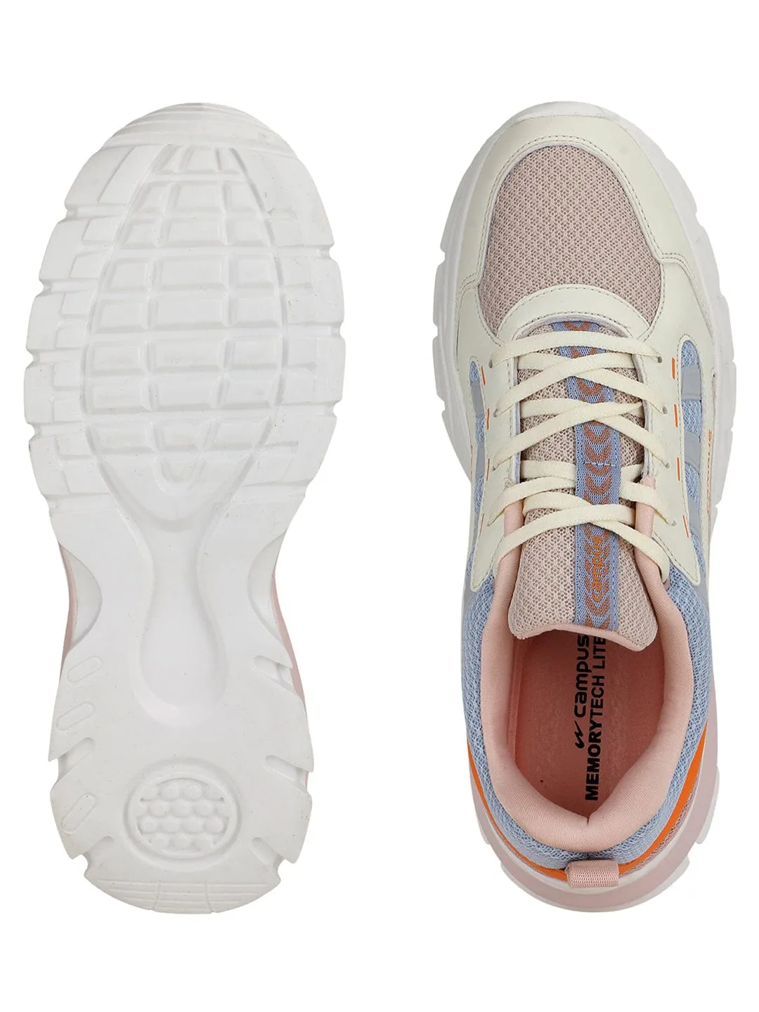 BLISS Off White Women's Sneakers sold by Campus Shoes product image thumbnail 5