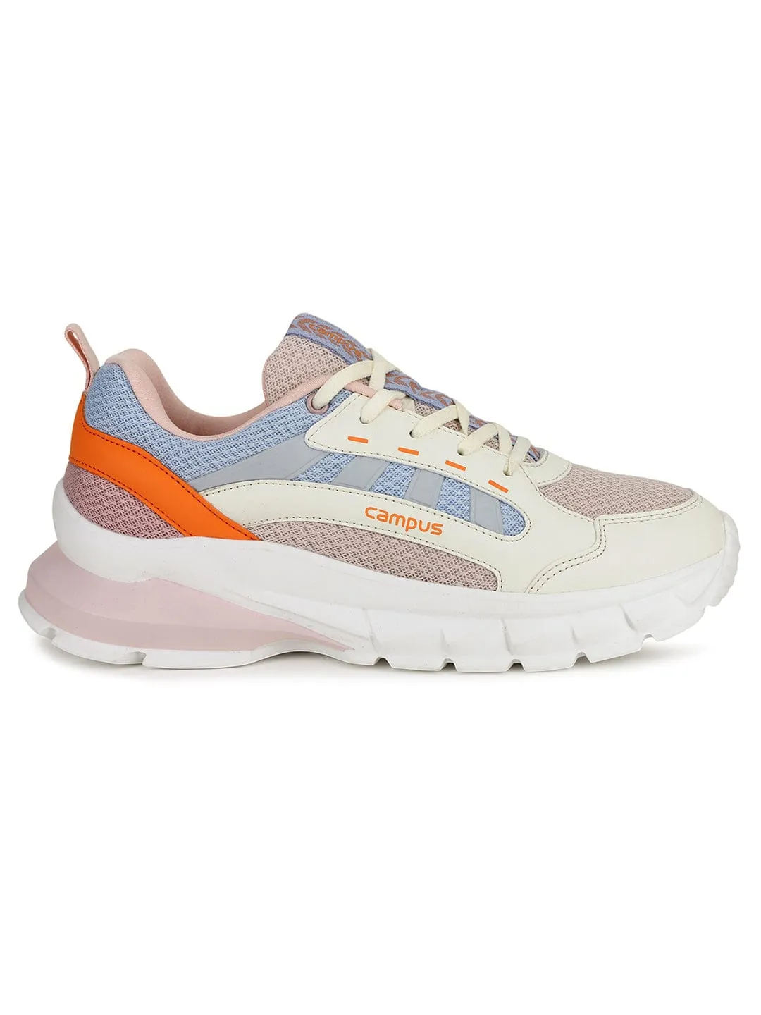 BLISS Off White Women's Sneakers sold by Campus Shoes