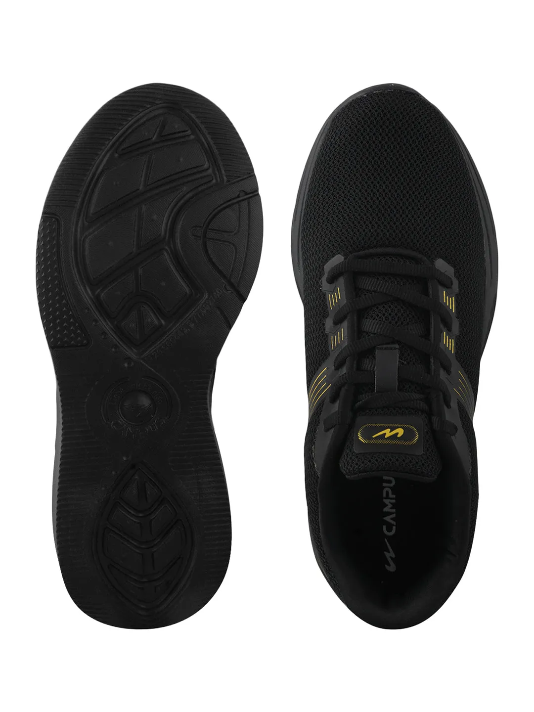 THEORY Black Men's Sports Shoes sold by Campus Shoes product image thumbnail 5