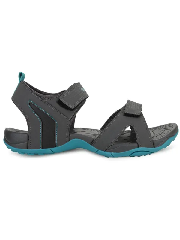 GC-12 Grey Men's Sports Sandals sold by Campus Shoes