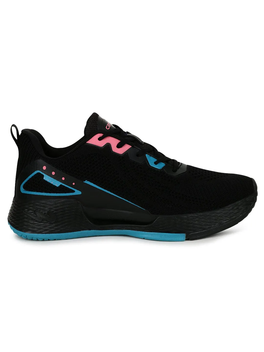 IGNITION PRO Black Men's Running Shoes sold by Campus Shoes