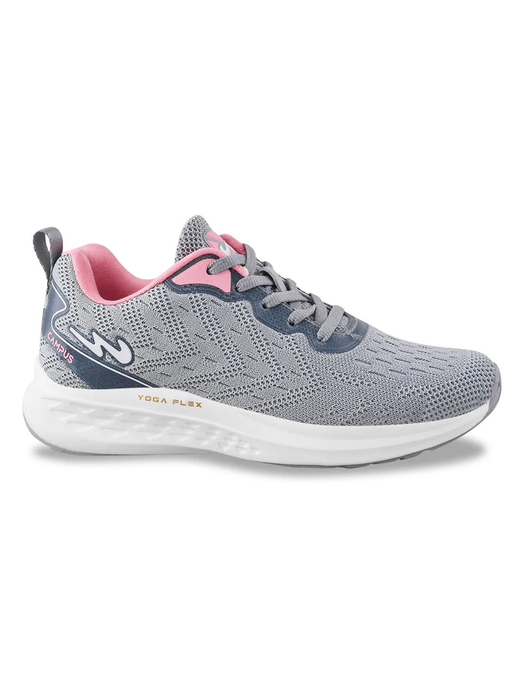 CAMP GABBIE Grey Women's Running Shoes sold by Campus Shoes