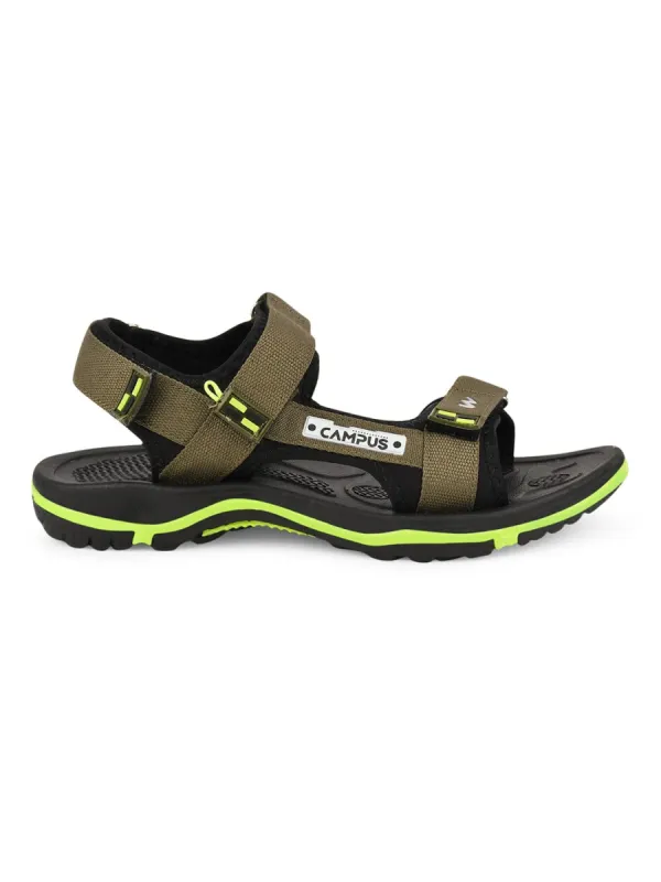 GC-2301 Green Men's Sandals sold by Campus Shoes