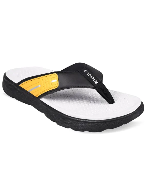 SL-413 Black Men's Flip Flops sold by Campus Shoes