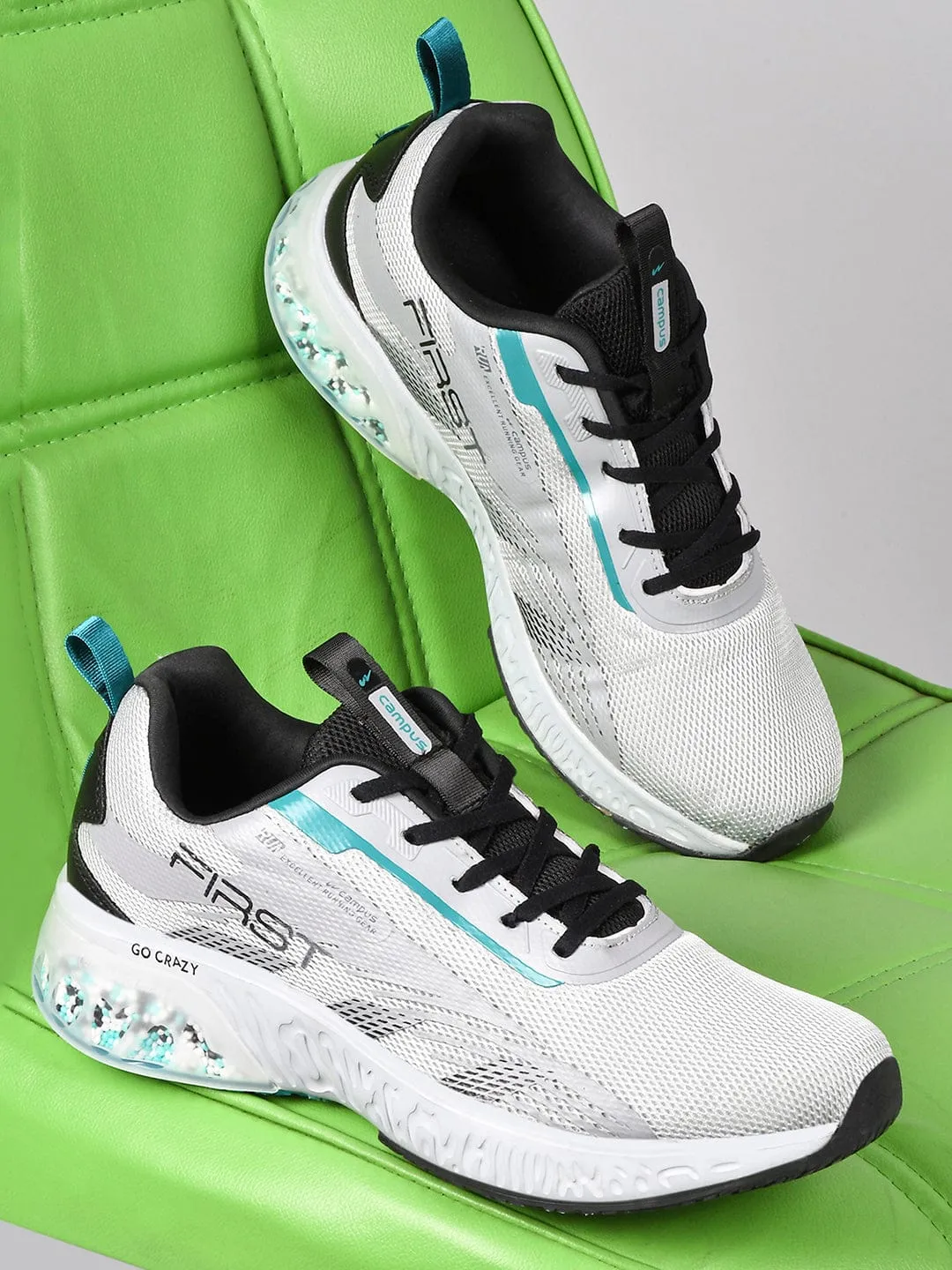 FIRST Grey Men's Running Shoes sold by Campus Shoes product image thumbnail 5