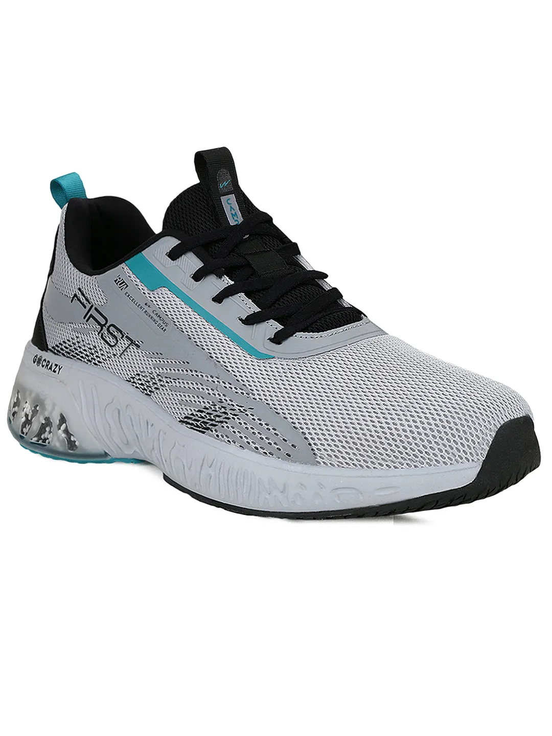 FIRST Grey Men's Running Shoes sold by Campus Shoes product image thumbnail 2