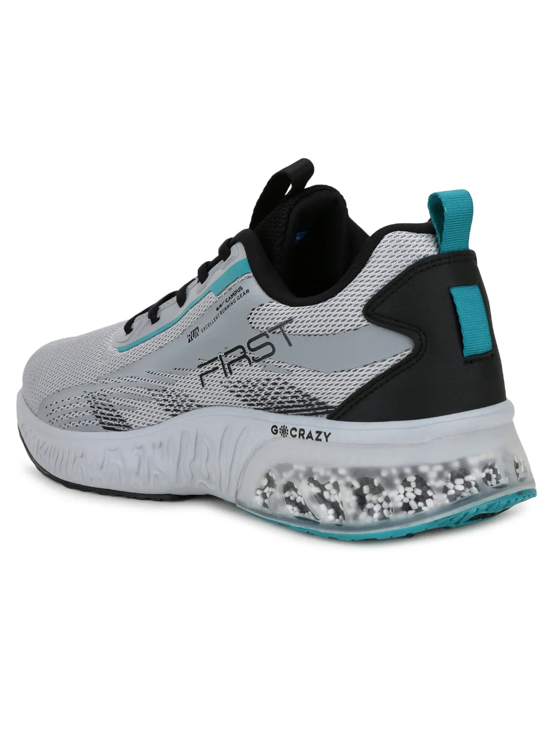 FIRST Grey Men's Running Shoes sold by Campus Shoes product image thumbnail 3