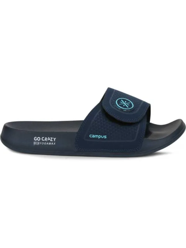GC-SL-07 Navy Men's Slides sold by Campus Shoes