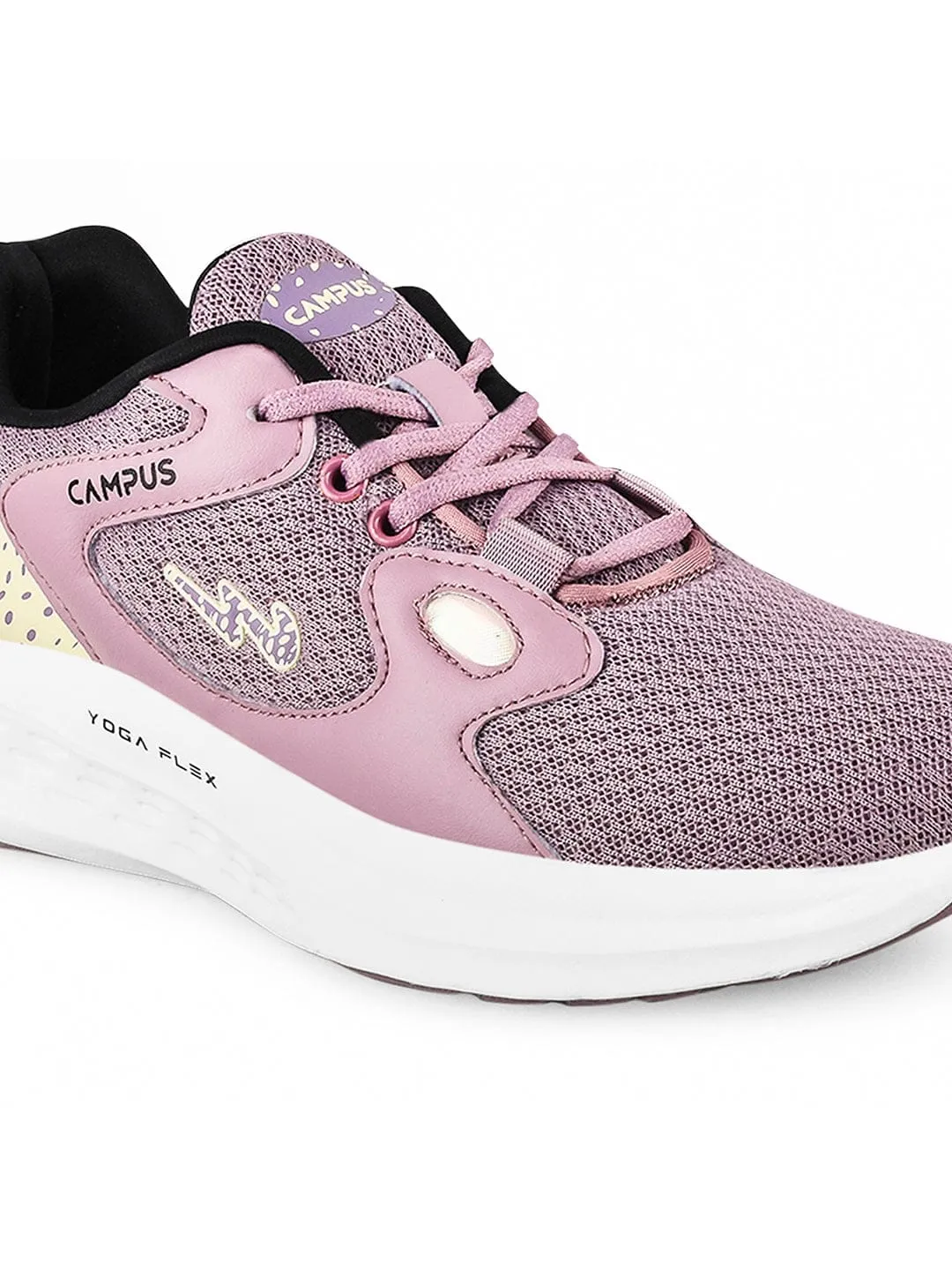 CAMP-GLITTER Mauve Women's Sneakers sold by Campus Shoes product image thumbnail 5