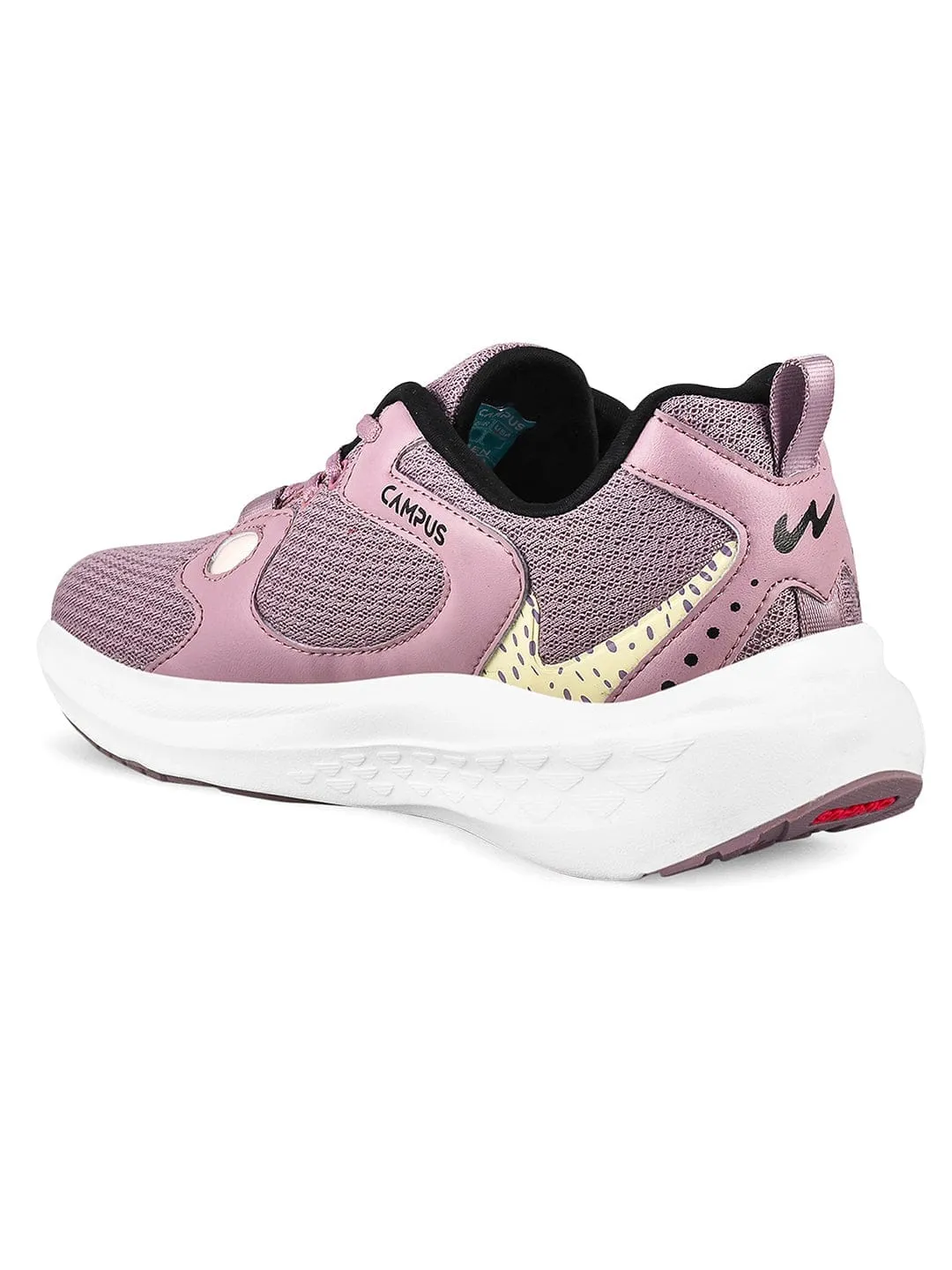 CAMP-GLITTER Mauve Women's Sneakers sold by Campus Shoes product image thumbnail 3