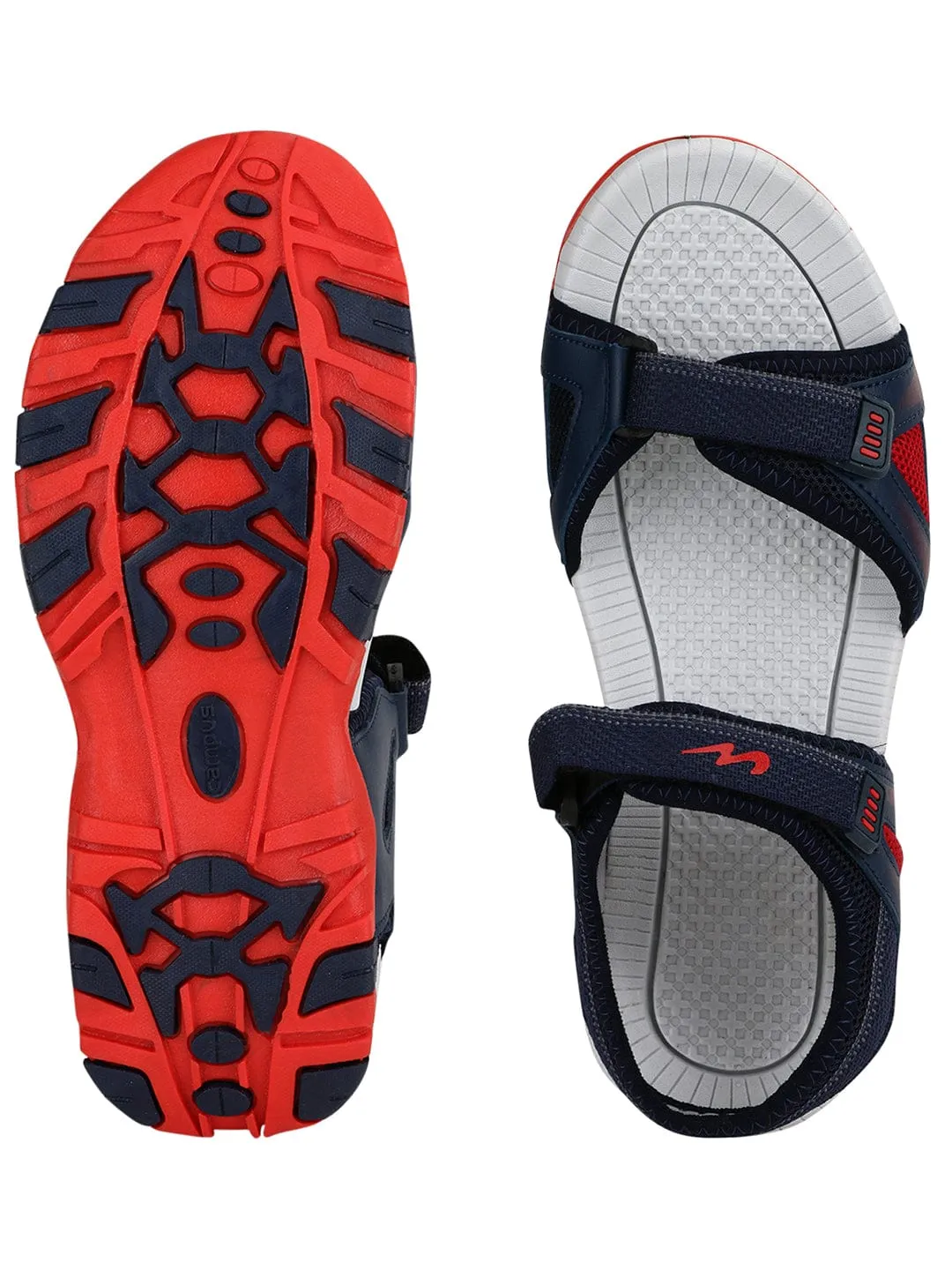 BRENT Blue Men's Sandals sold by Campus Shoes product image thumbnail 4