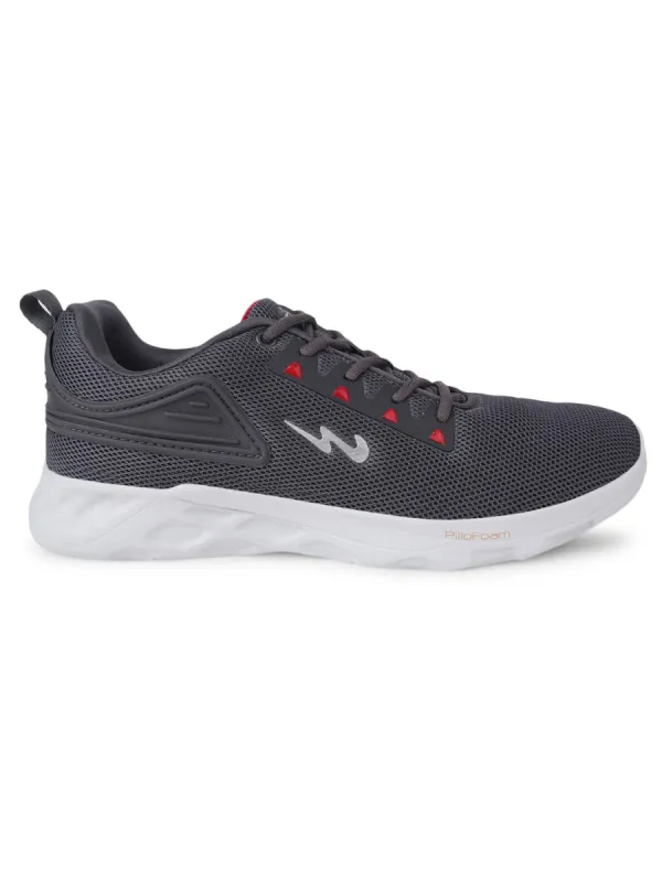 CLUSTER PRO Grey Men's Running Shoes sold by Campus Shoes