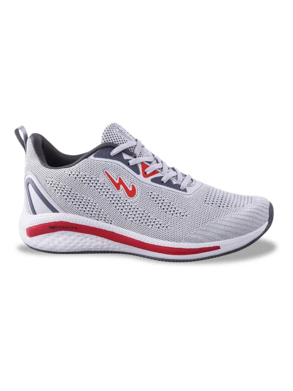 CAMP ERIK Grey Men's Running Shoes sold by Campus Shoes