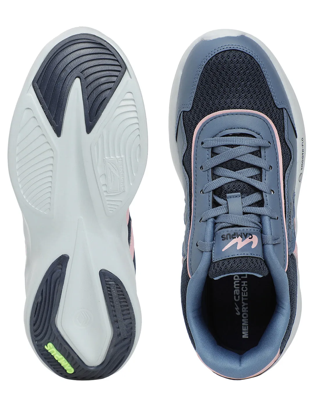 HALL Blue Women's Sneakers sold by Campus Shoes product image thumbnail 5