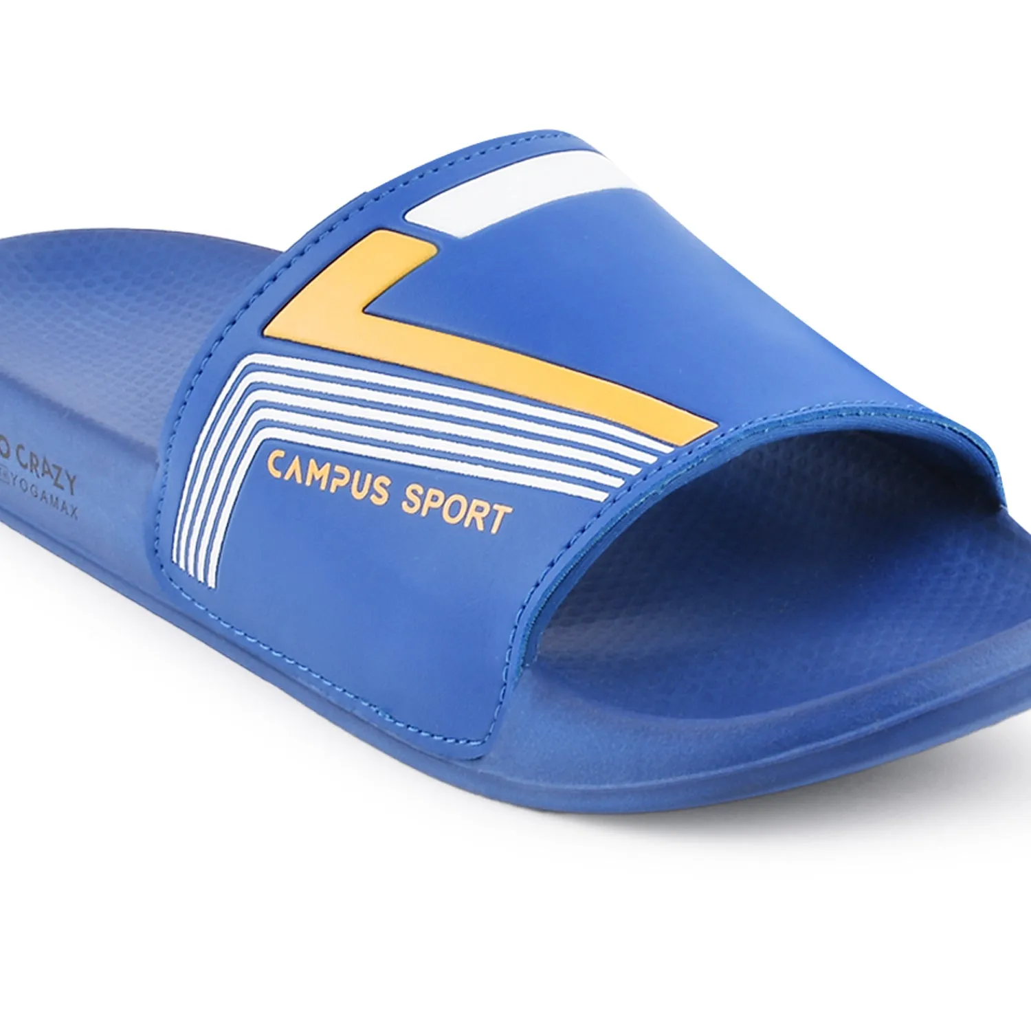 SL-432 Blue Men's Slides sold by Campus Shoes product image thumbnail 4
