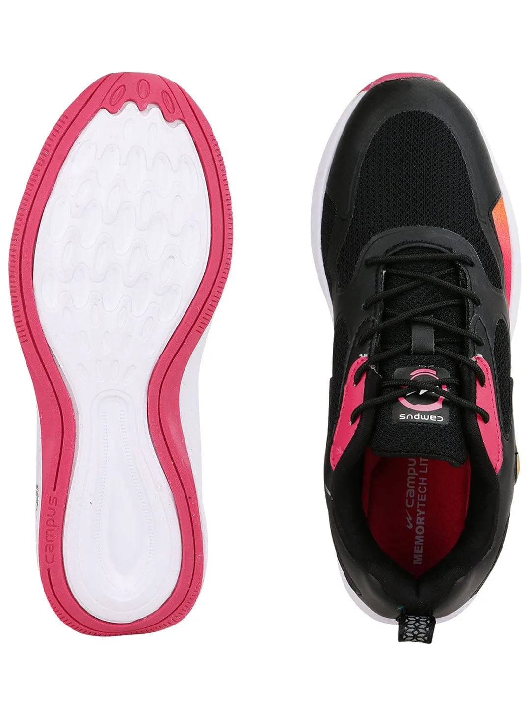 HELLEN Black Women's Running Shoes sold by Campus Shoes product image thumbnail 5