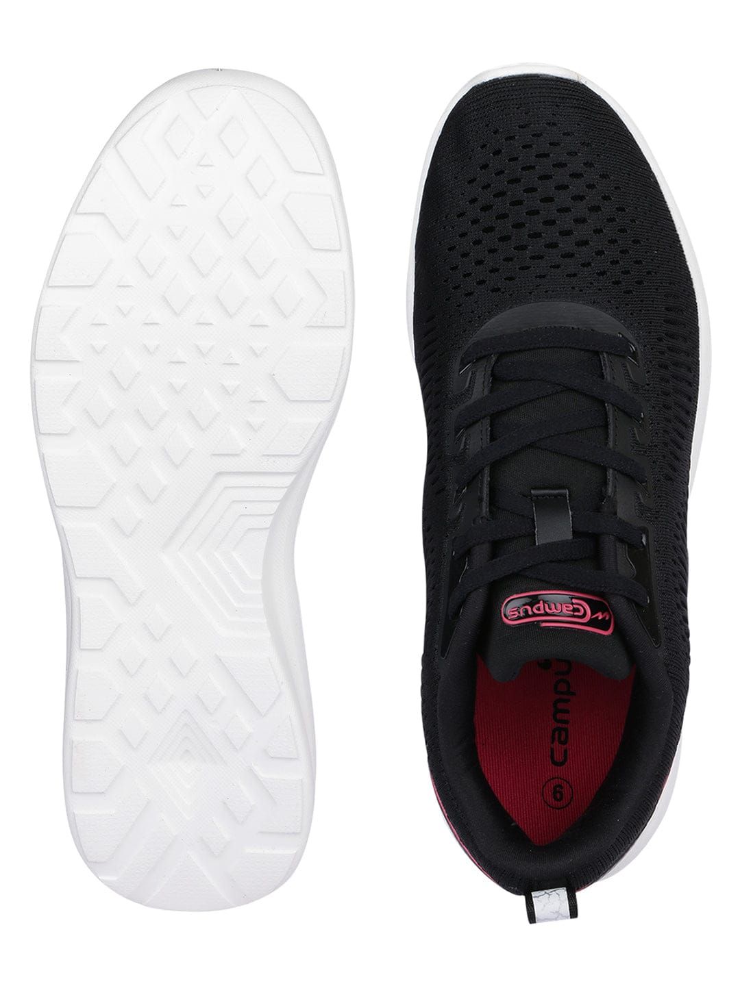 TRACY Black Women's Running Shoes sold by Campus Shoes product image thumbnail 5