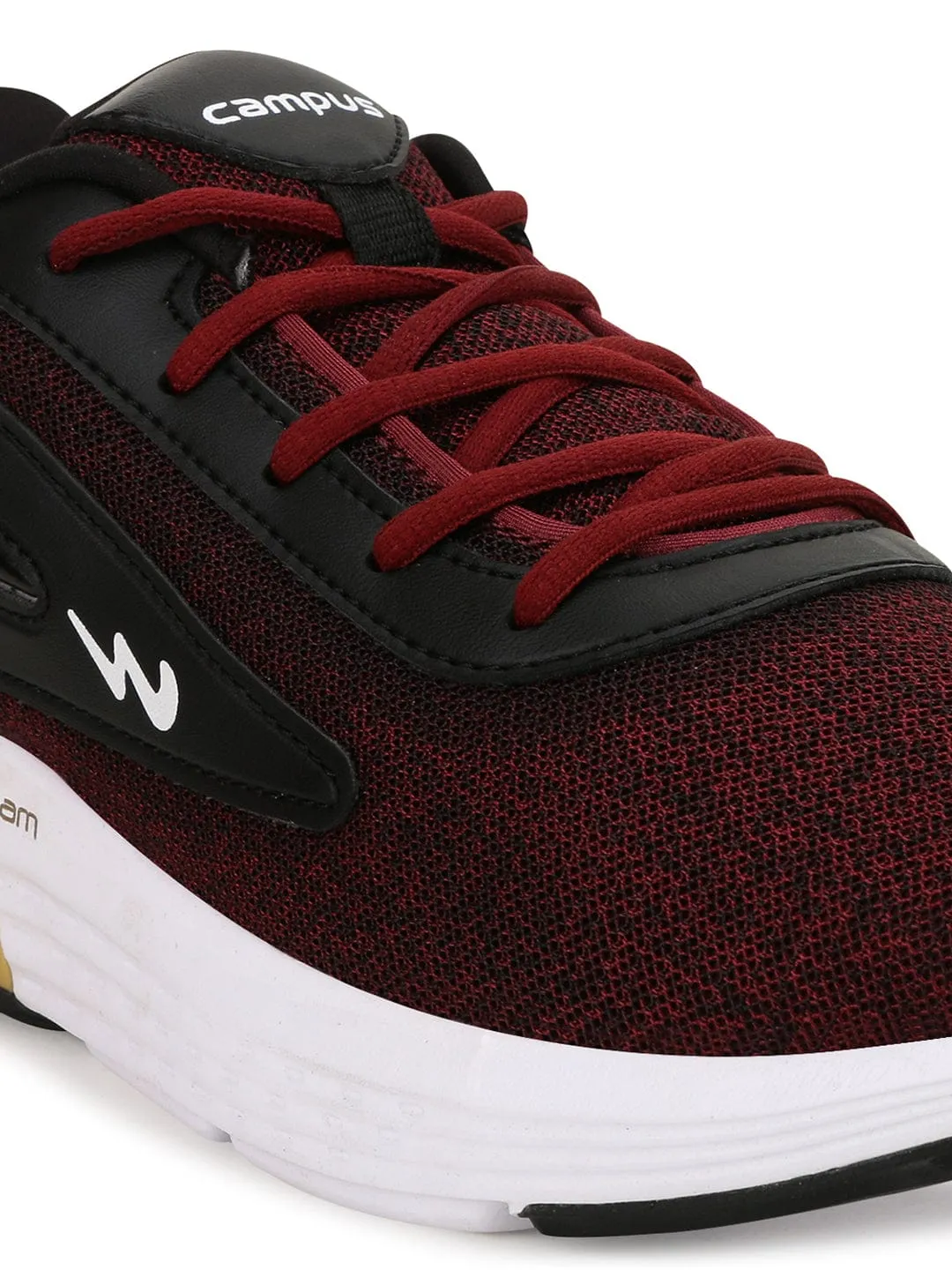 GLOBAL Burgundy Men's Running Shoes sold by Campus Shoes product image thumbnail 5
