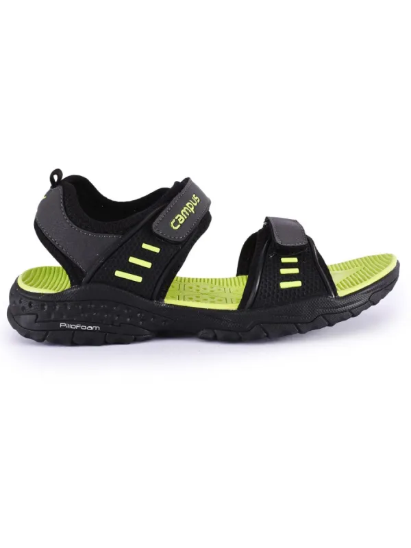 SD-PF024 Black Men's Sandals sold by Campus Shoes