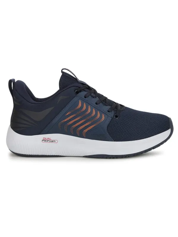 JUNO Navy Men's Running Shoes sold by Campus Shoes