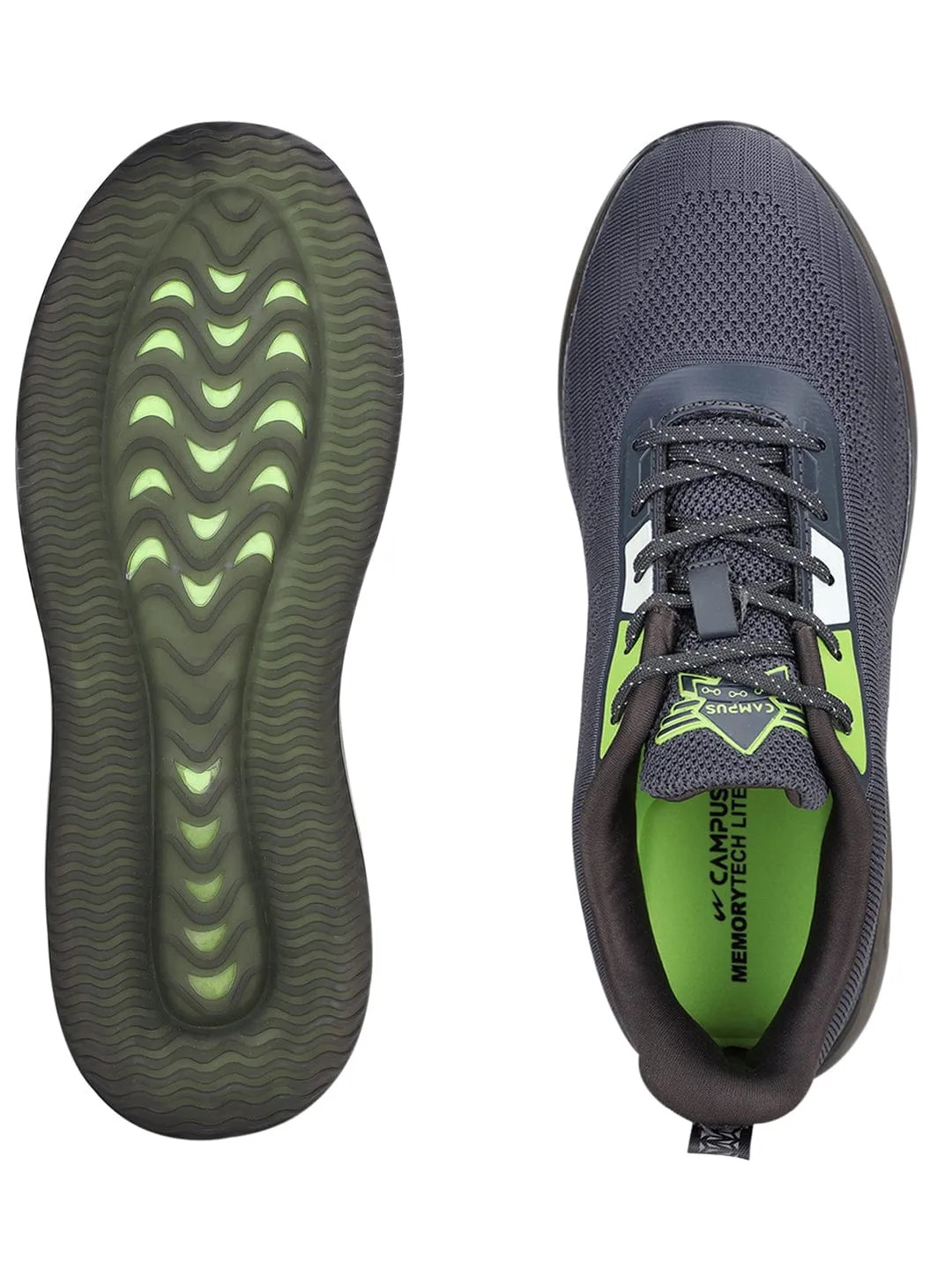 ARTEMIS Grey Men's Running Shoes sold by Campus Shoes product image thumbnail 4