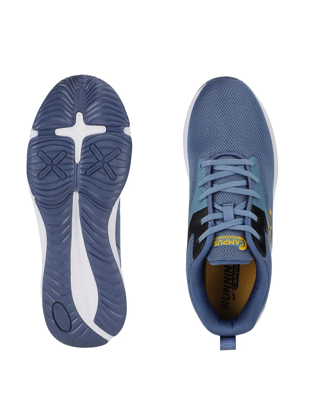 SCALO Blue Men's Sports Shoes sold by Campus Shoes product image thumbnail 4