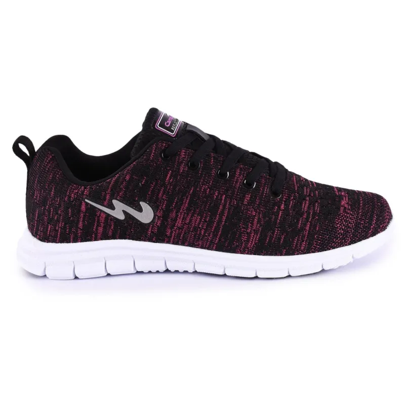 FORTUNE-2 Black Women's Running Shoes sold by Campus Shoes