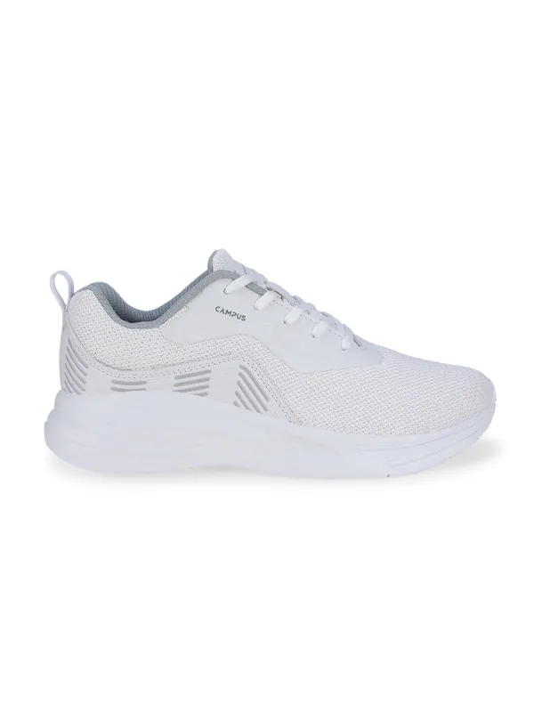 IVAN White Men's Running Shoes made by Campus Shoes