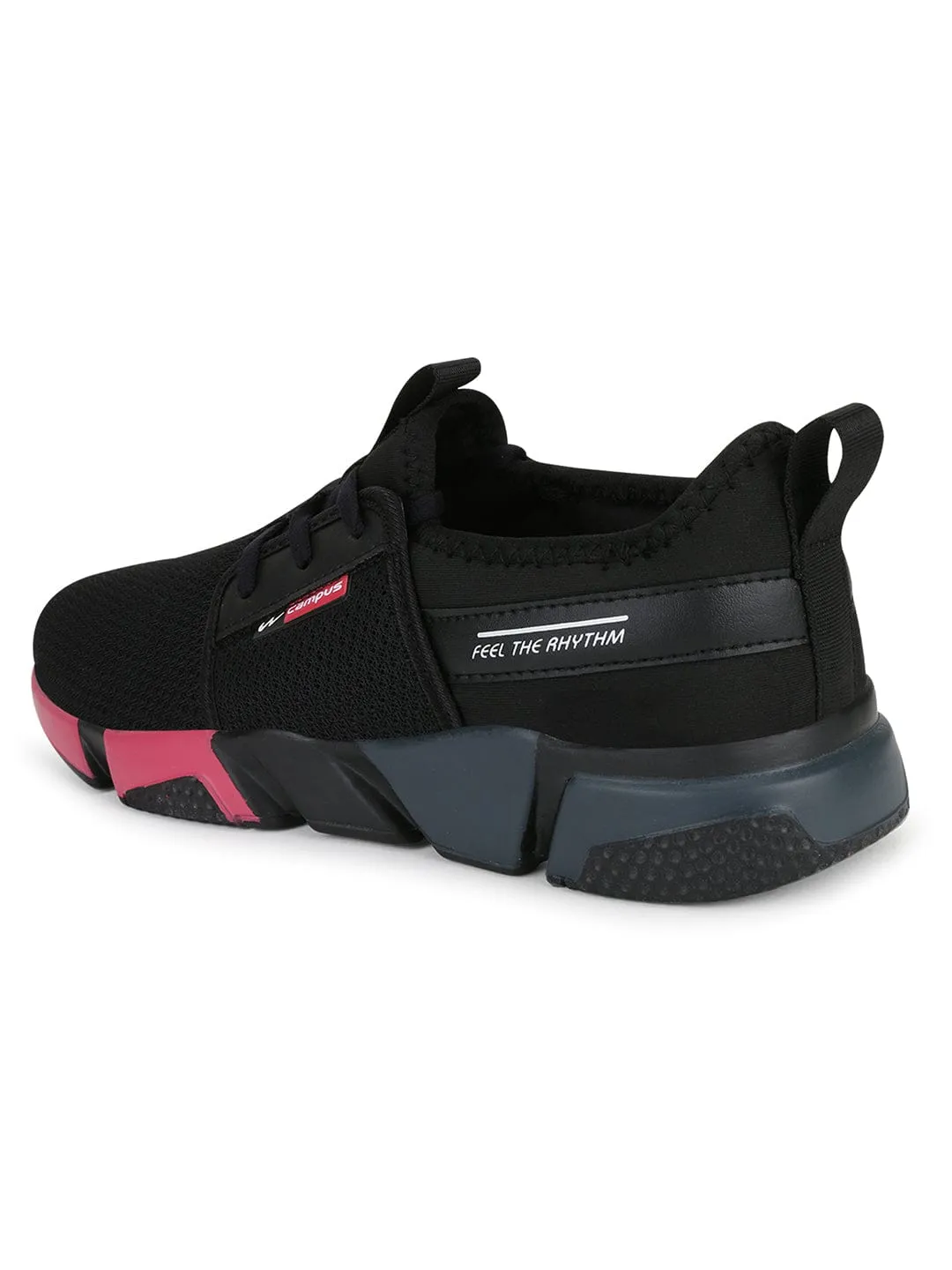 SPARROW Black Women's Sneakers sold by Campus Shoes product image thumbnail 3