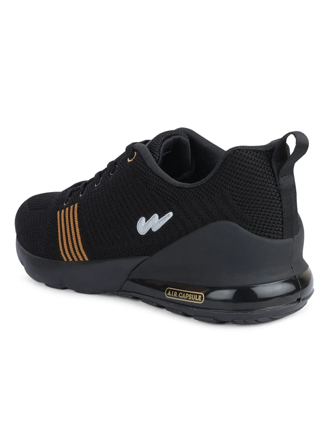 ZURIK PRO Black Men's Sports Shoes sold by Campus Shoes product image thumbnail 3